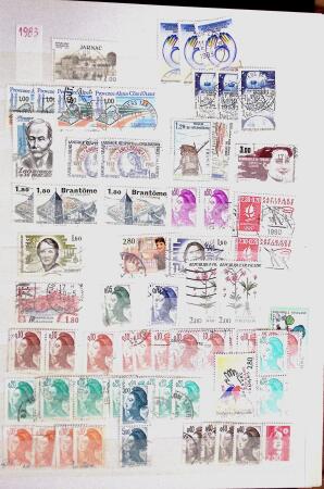 1850-2000 41 gros classeurs d'une collection mondialiste