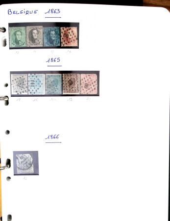 1850-2000 41 gros classeurs d'une collection mondialiste