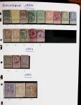 1850-2000 41 gros classeurs d'une collection mondialiste