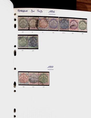 1850-2000 41 gros classeurs d'une collection mondialiste