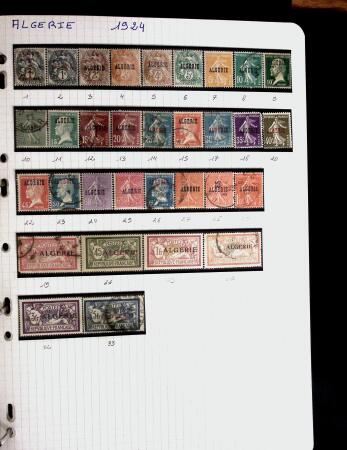 1850-2000 41 gros classeurs d'une collection mondialiste