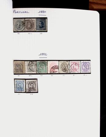 1850-2000 41 gros classeurs d'une collection mondialiste