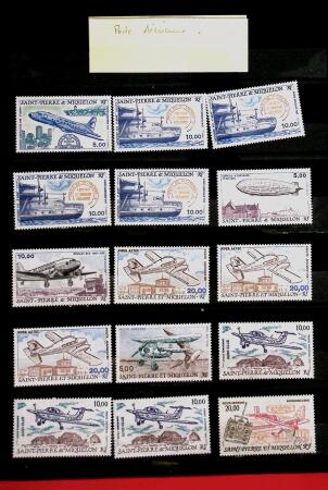 1890-2005 Accumulation de timbres de Saint Pierre et