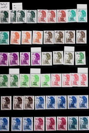 1890-2005 Accumulation de timbres de Saint Pierre et