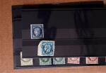 1850-90, Petit ensemble de classiques, timbres et lettres,