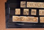 1850-90, Petit ensemble de classiques, timbres et lettres,