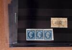 1850-90, Petit ensemble de classiques, timbres et lettres,