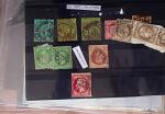 1850-90, Petit ensemble de classiques, timbres et lettres,