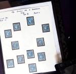 1850-90, Petit ensemble de classiques, timbres et lettres,