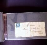 1850-90, Petit ensemble de classiques, timbres et lettres,