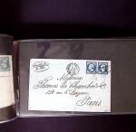1850-90, Petit ensemble de classiques, timbres et lettres,
