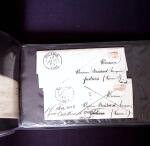1850-90, Petit ensemble de classiques, timbres et lettres,