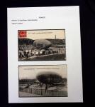 1905-10, Sélection de 16 cartes montrant des dirigeables,