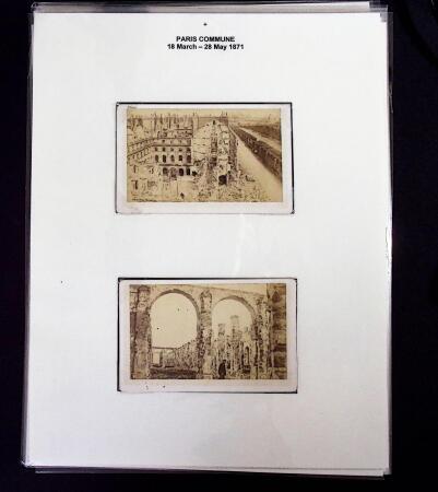 1870-71 SIEGE DE PARIS, Collection spécialisée montée