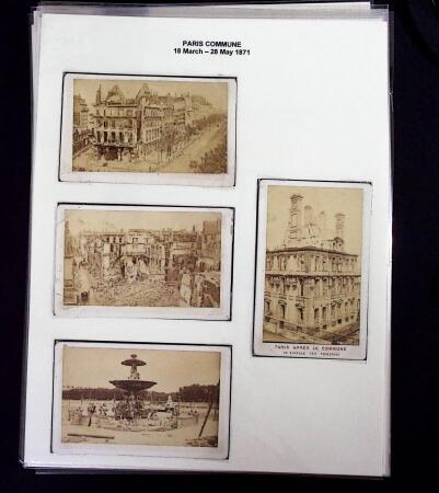 1870-71 SIEGE DE PARIS, Collection spécialisée montée