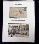1870-71 SIEGE DE PARIS, Collection spécialisée montée