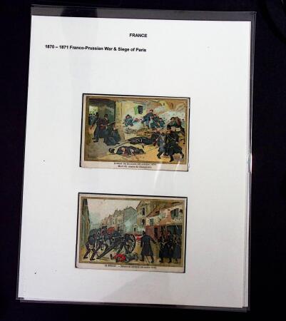 1870-71 SIEGE DE PARIS, Collection spécialisée montée