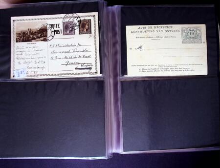 1873-1920 Over 230 cards and postal stationery showing
