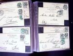 1873-1920 Over 230 cards and postal stationery showing