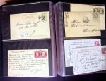 1873-1920 Over 230 cards and postal stationery showing