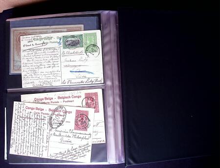 1873-1920 Over 230 cards and postal stationery showing