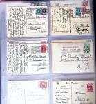 1873-1920 Over 230 cards and postal stationery showing