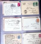 1873-1920 Over 230 cards and postal stationery showing