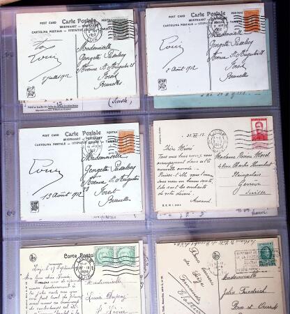 1873-1920 Over 230 cards and postal stationery showing