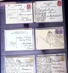 1873-1920 Over 230 cards and postal stationery showing