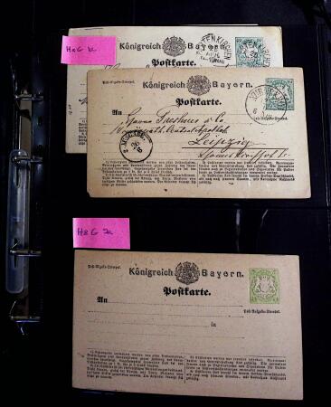 1873-1970, Extensive collection of postal stationery