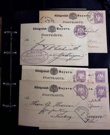 1873-1970, Extensive collection of postal stationery