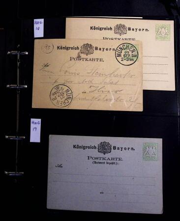 1873-1970, Extensive collection of postal stationery