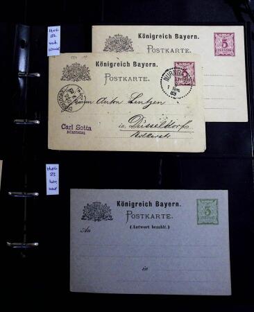 1873-1970, Extensive collection of postal stationery