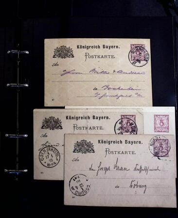 1873-1970, Extensive collection of postal stationery
