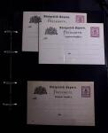 1873-1970, Extensive collection of postal stationery