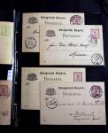 1873-1970, Extensive collection of postal stationery