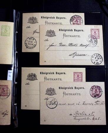 1873-1970, Extensive collection of postal stationery