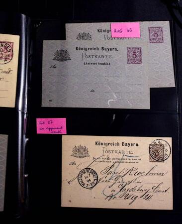 1873-1970, Extensive collection of postal stationery