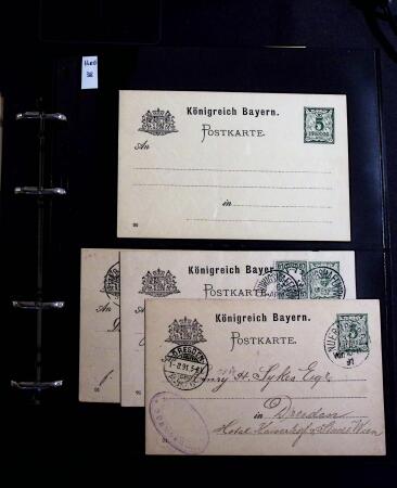 1873-1970, Extensive collection of postal stationery