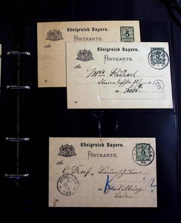 1873-1970, Extensive collection of postal stationery