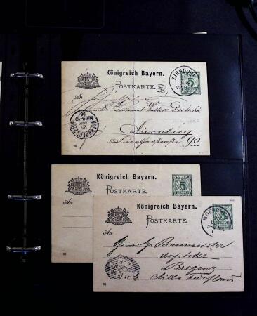 1873-1970, Extensive collection of postal stationery