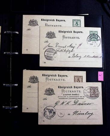 1873-1970, Extensive collection of postal stationery