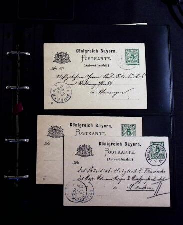 1873-1970, Extensive collection of postal stationery
