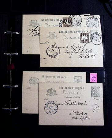 1873-1970, Extensive collection of postal stationery
