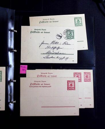 1873-1970, Extensive collection of postal stationery