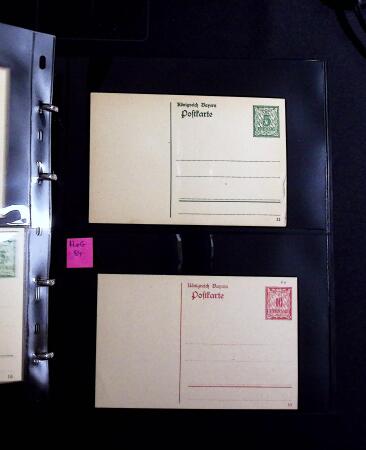 1873-1970, Extensive collection of postal stationery