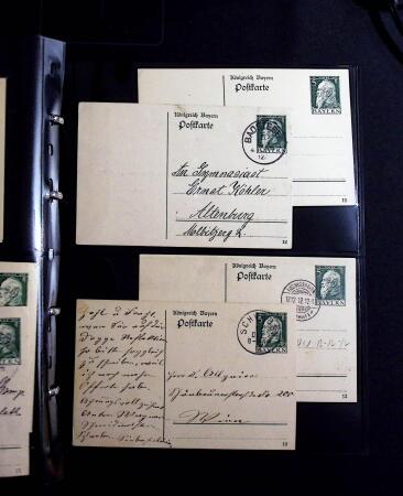 1873-1970, Extensive collection of postal stationery