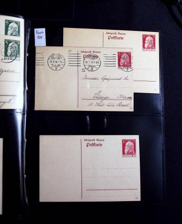 1873-1970, Extensive collection of postal stationery