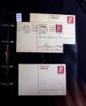 1873-1970, Extensive collection of postal stationery