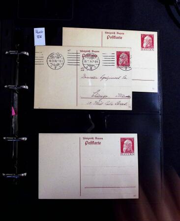 1873-1970, Extensive collection of postal stationery